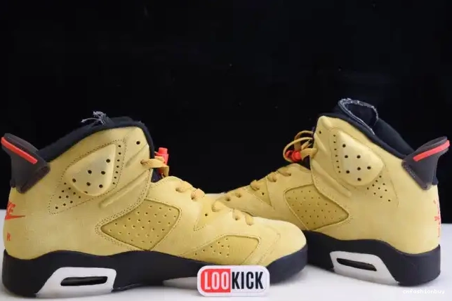 TRAVIS JORDAN 6 YELLOW CN1084-300 AIR SCOTT X 0706